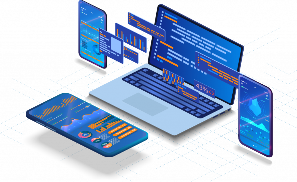 Web Development Illustration